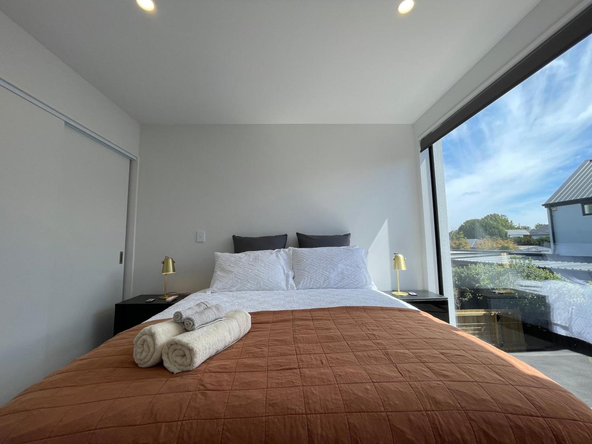 Luxury 2 Bedroom Townhouse Opposite Merivale Mall Christchurch Luaran gambar