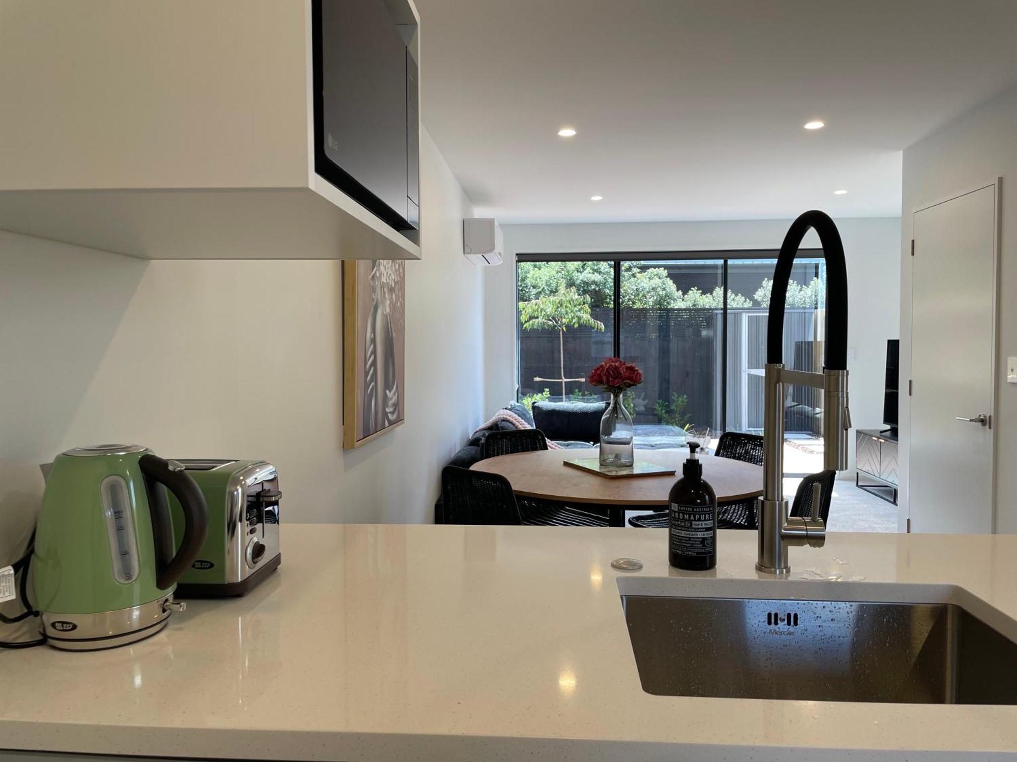 Luxury 2 Bedroom Townhouse Opposite Merivale Mall Christchurch Luaran gambar