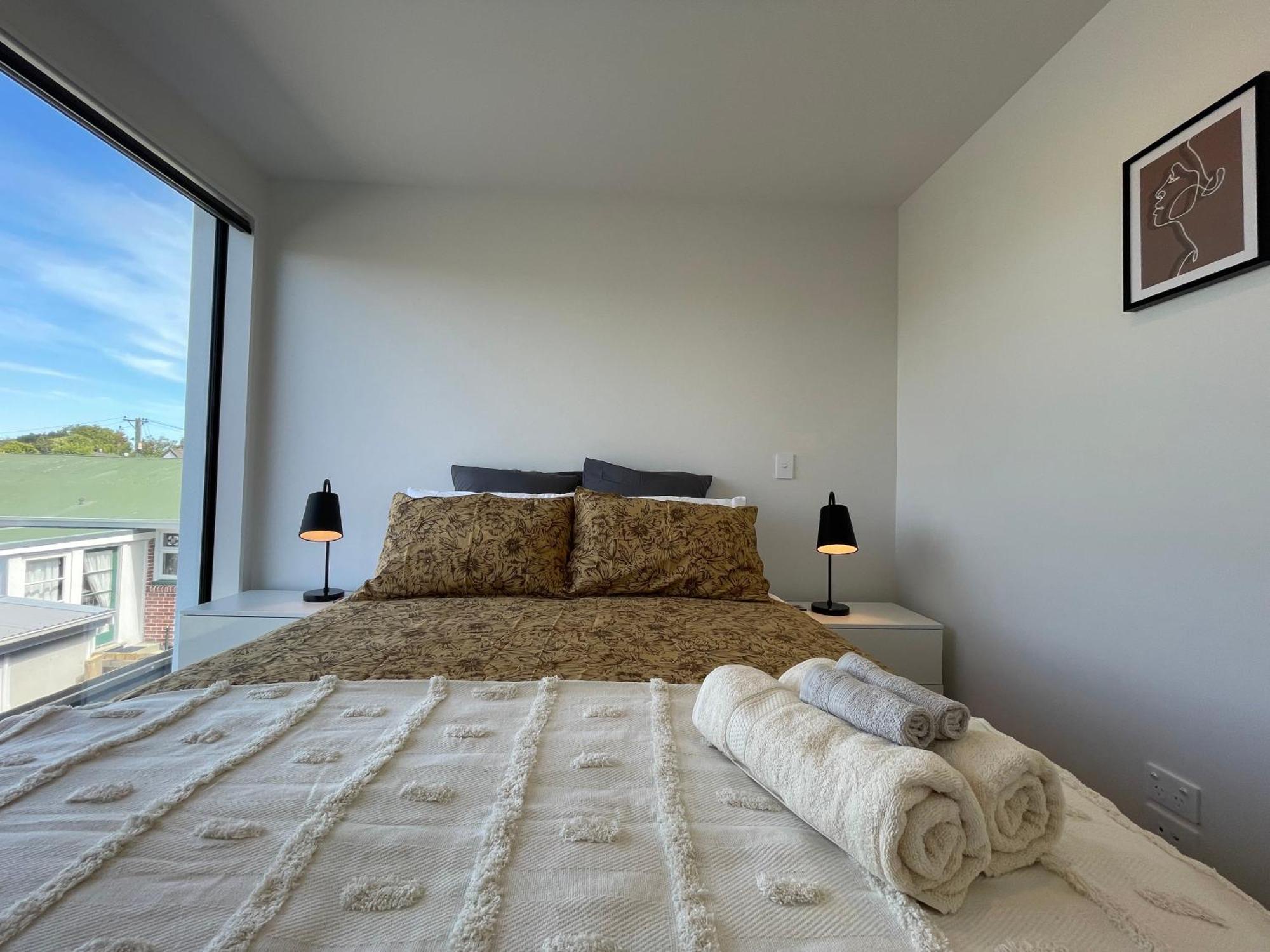 Luxury 2 Bedroom Townhouse Opposite Merivale Mall Christchurch Luaran gambar